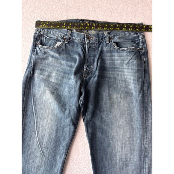 Lucky Brand Jeans 221 Original Men Size 36x30 Button Fly Cotton Denim y2k - Picture 4 of 9